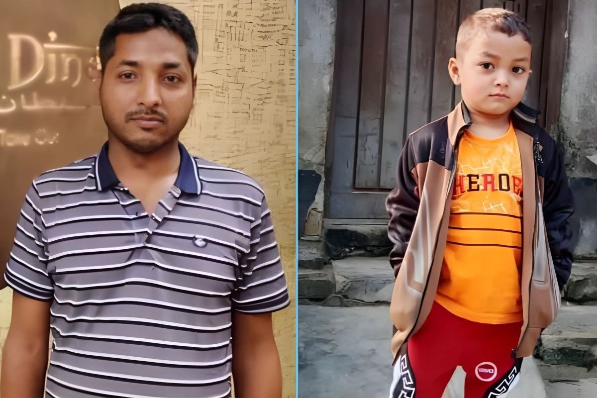 ঈদগাহে যাওয়ার পথে বাসচাপায় প্রাণ গেল বাবা-ছেলের
