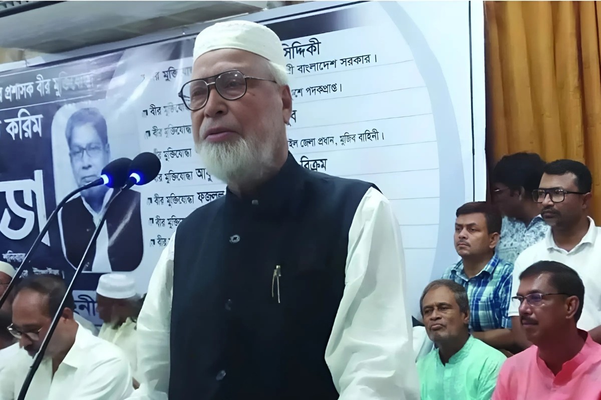 যারা মুক্তিযোদ্ধাদের গলায় জুতার মালা পরায়, একদিন তাদেরও এই মালা গলায় পরতে হবে: কাদের সিদ্দিকী