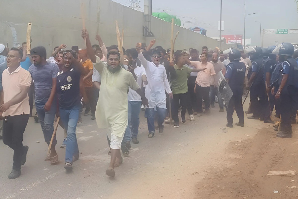 গাজীপুরে বিএনপির দুই গ্রুপে সংঘর্ষে আহত ১০