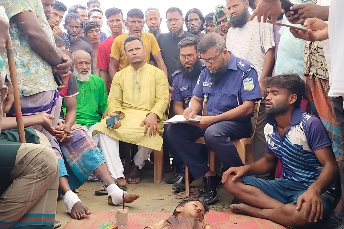 গোয়ালঘর থেকে শিশুর মরদেহ উদ্ধার