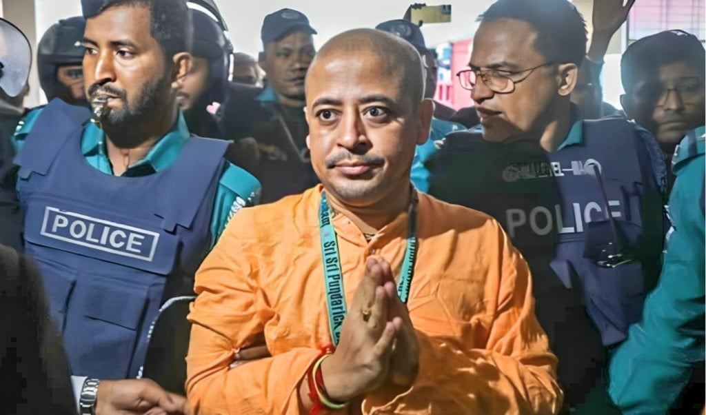 চিকিৎসাজনিত কারণ দেখিয়েও জামিন মেলেনি চিন্ময় দাসের 1748954366 চিকিৎসাজনিত কারণ দেখিয়েও জামিন মেলেনি চিন্ময় দাসের