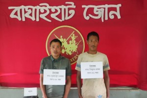 রাঙ্গামাটির বাঘাইছড়িতে অস্ত্রসহ দুই ইউপিডিএফ কর্মী আটক