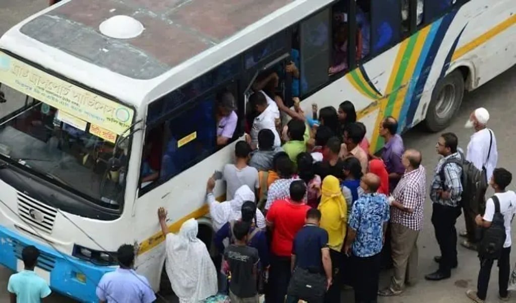 বাসভাড়া প্রায় ৪৯ শতাংশ বাড়ানোর প্রস্তাব 1750822877 বাসভাড়া ৪৯ শতাংশ বাড়ানোর প্রস্তাব, যাত্রী কল্যাণ সমিতির আপত্তি