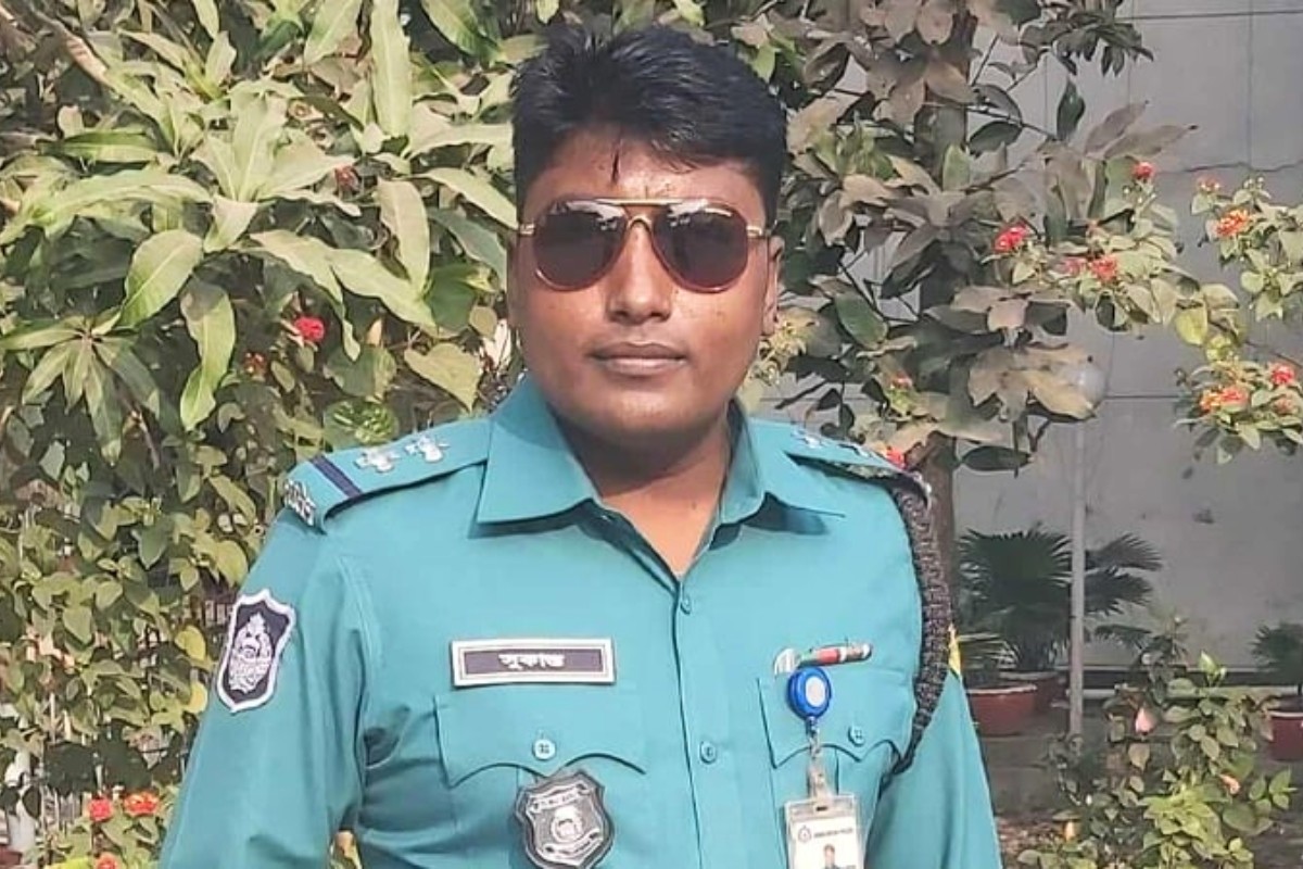 বৈছাআ ও ছাত্রদল নেতাকর্মীদের হুমকিতে এসআই সুকান্ত দাশকে গ্রেপ্তার