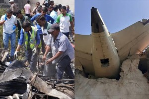 ভারতে বিমান বিধ্বস্ত: পুলিশের আশঙ্কা কোনো আরোহীই বেঁচে নেই