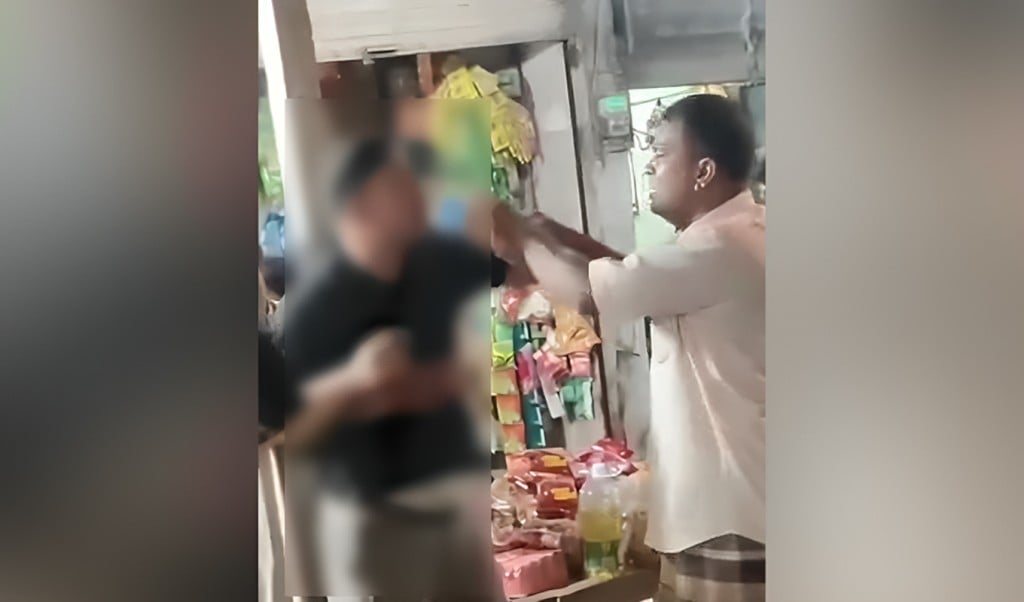 ভিডিও ভাইরাল 1751267456 শিক্ষককে খুঁটিতে বেঁধে মারধর, ভিডিও ভাইরাল