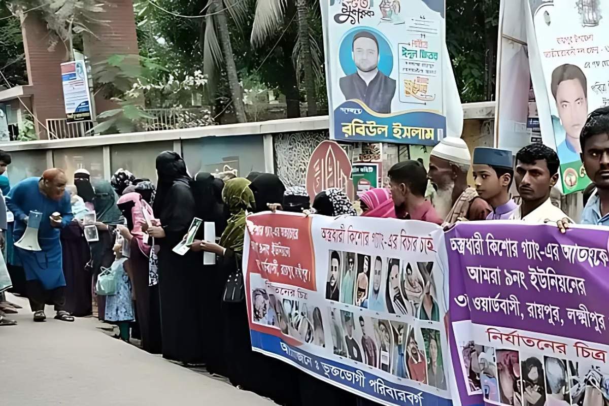 ভোল পাল্টে  কিশোর গ্যাং বিএনপির কর্মসূচিতে সক্রিয়
