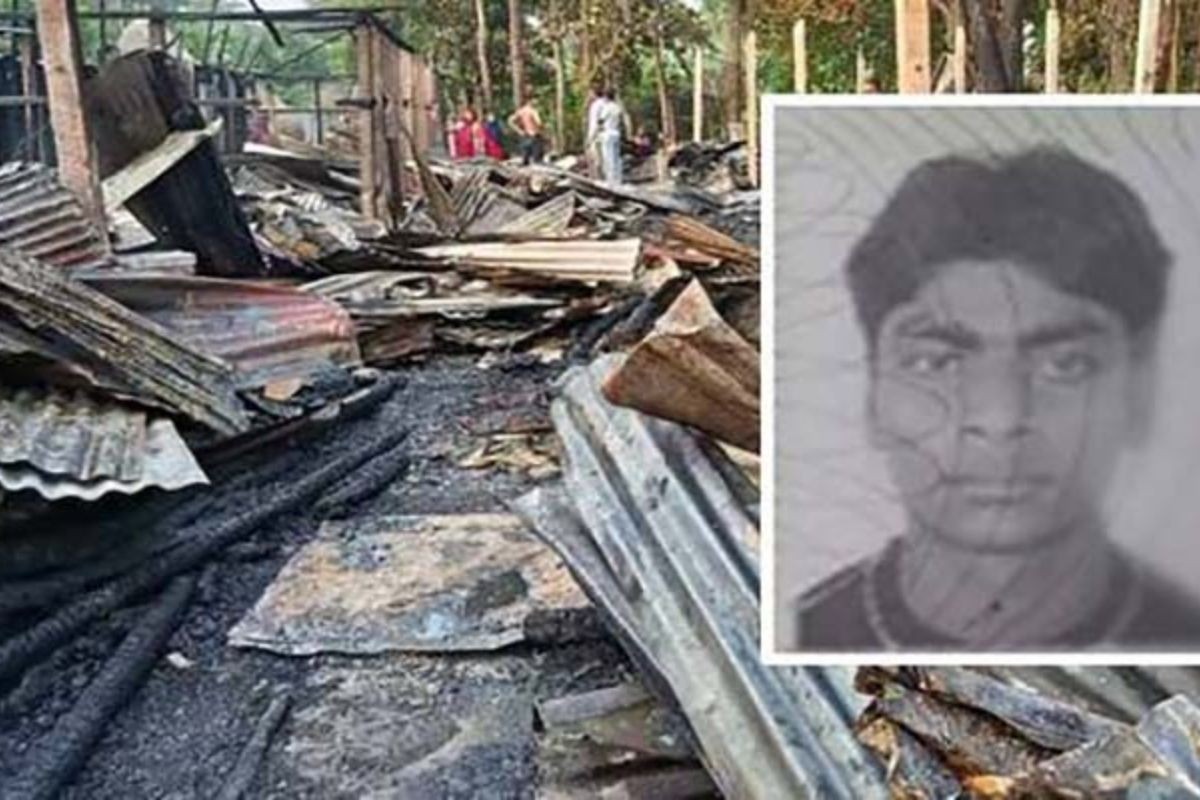 মীরসরাইয়ে গভীর রাতে কলোনিতে আগুন, প্রাণ গেল যুবকের