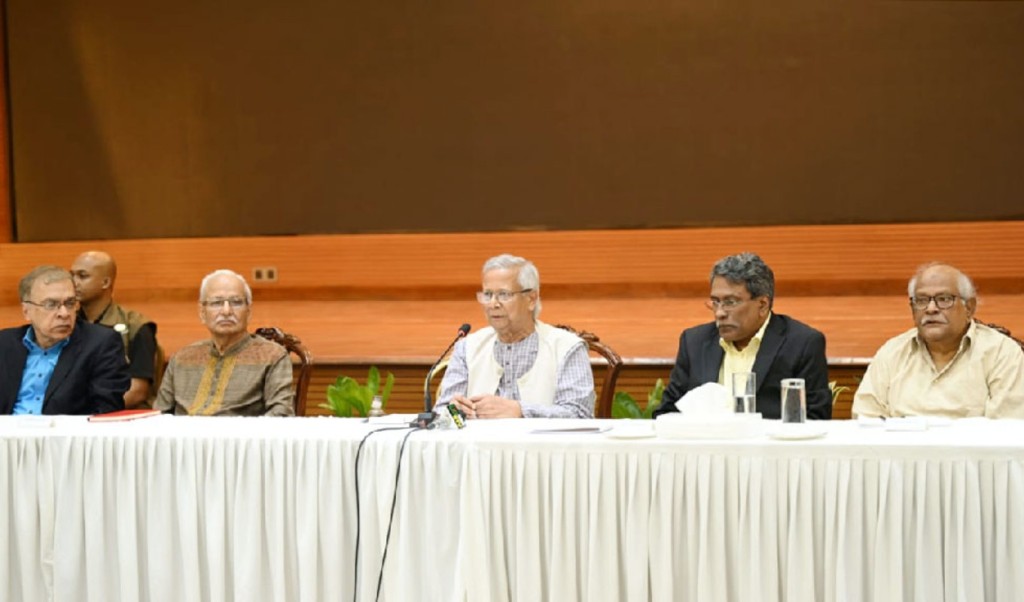 রাজনৈতিক দলগুলোর সঙ্গে প্রধান উপদেষ্টার বৈঠক 1748863944 দ্বিতীয় দফায় রাজনৈতিক দলগুলোর সঙ্গে প্রধান উপদেষ্টার বৈঠক শুরু
