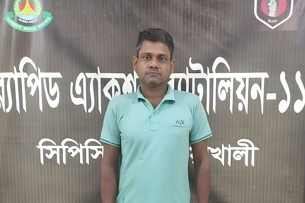 লক্ষ্মীপুরে বাবাকে কুপিয়ে হত্যার ঘটনায় ছেলে গ্রেপ্তার