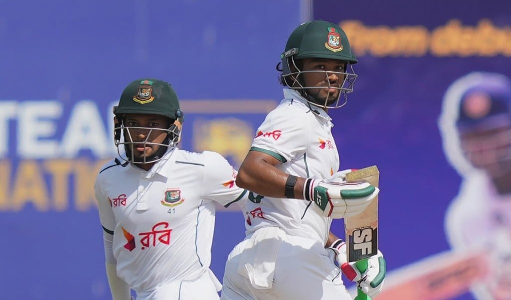 শান্তর বিদায় নিলো ১৪৮ রানে ভাঙলো ২৬৪ রানের জুটি 1750224258 শান্ত বিদায় নিলো ১৪৮ রানে, ভাঙলো ২৬৪ রানের জুটি