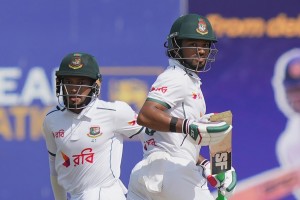 শান্ত বিদায় নিলো ১৪৮ রানে, ভাঙলো ২৬৪ রানের জুটি