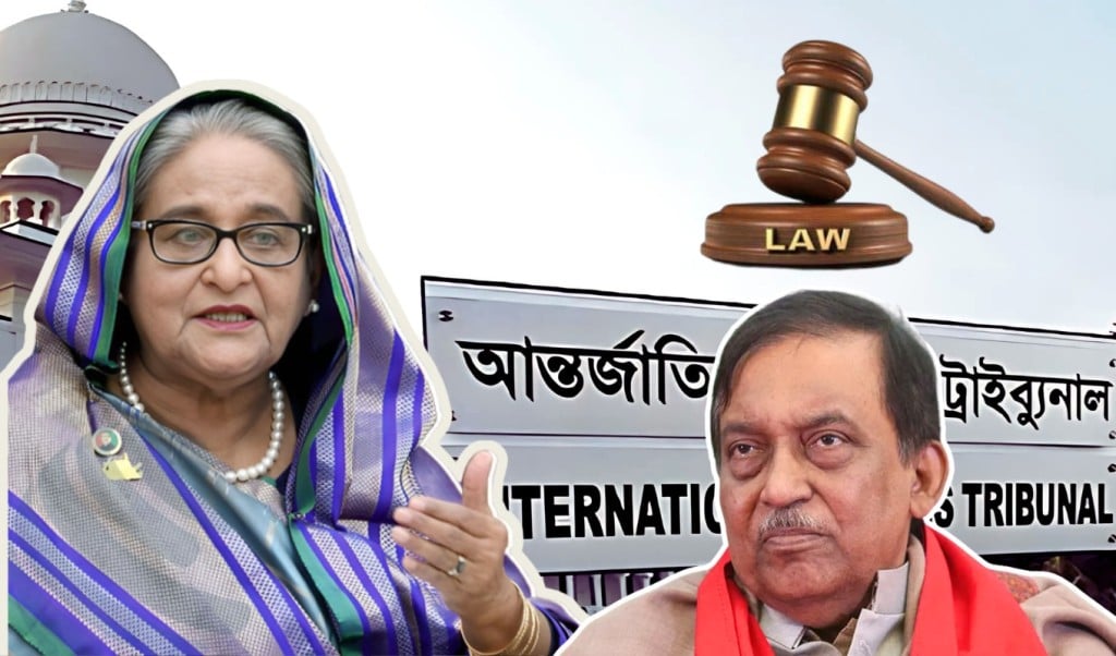 শেখ হাসিনা ও আসাদুজ্জামানে 1748771304 শেখ হাসিনা ও আসাদুজ্জামানের বিরুদ্ধে গ্রেপ্তারি পরোয়ানা জারি