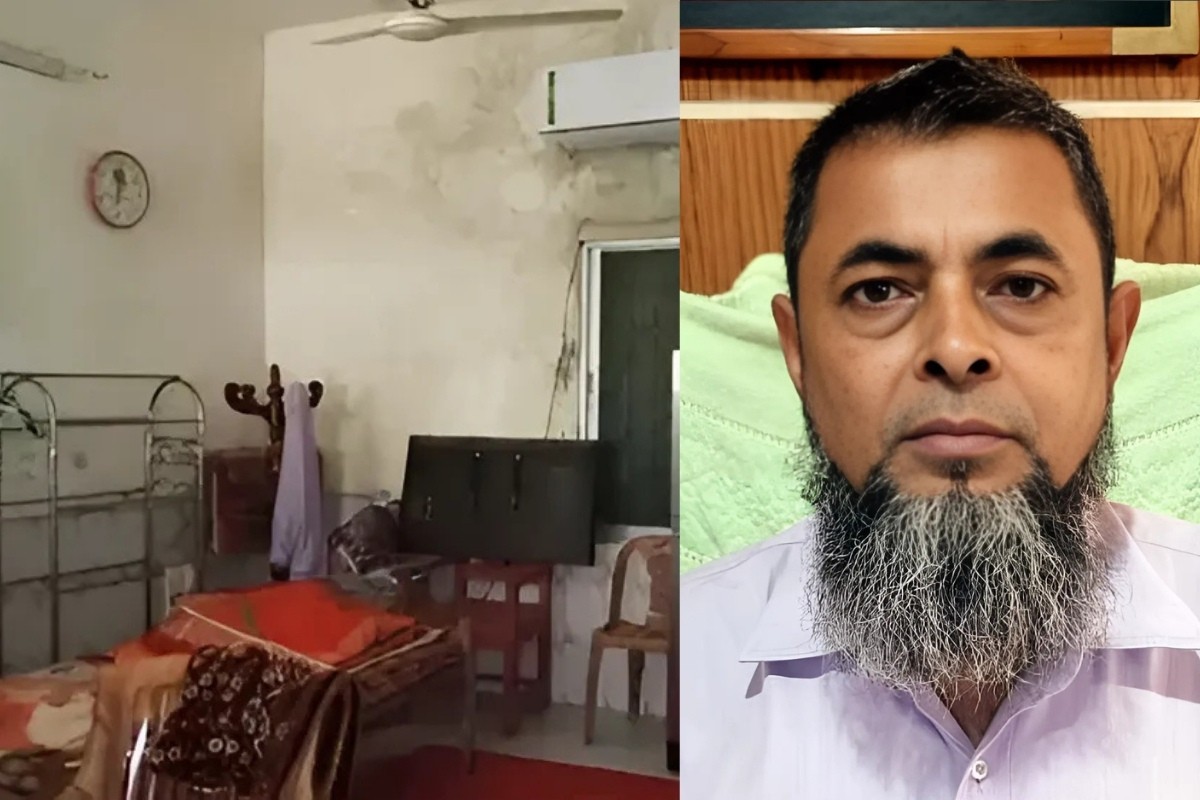 শ্রেণিকক্ষকে বেডরুম বানালেন উপাধ্যক্ষ
