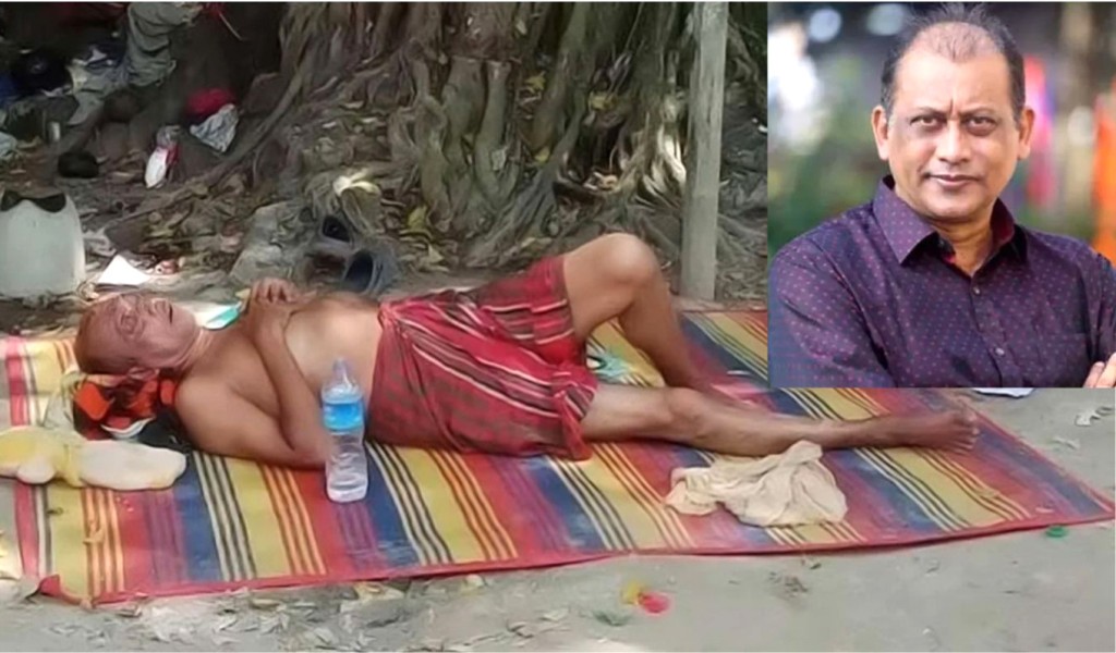 সমু চৌধুরী 1749792971 মাজারে গামছা পরে শুয়ে থাকার কারণ জানালেন সমু চৌধুরী