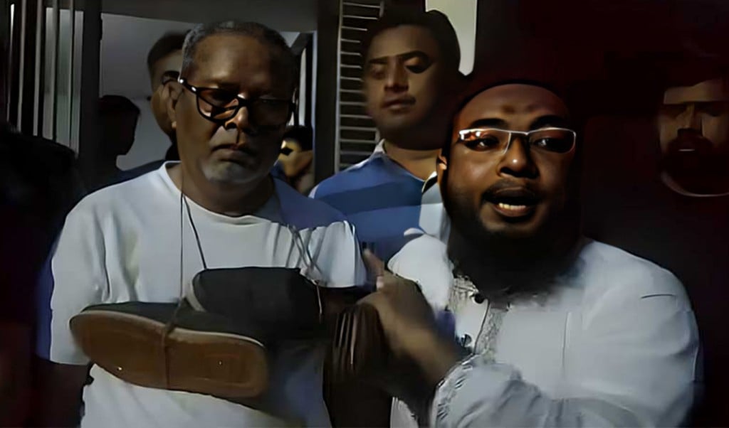সেচ্ছাসেবক দল নেতা আটক 1750731567 মব সৃষ্টি করে সাবেক সিইসিকে হেনস্তা করার অভিযোগে সেচ্ছাসেবক দল নেতা আটক
