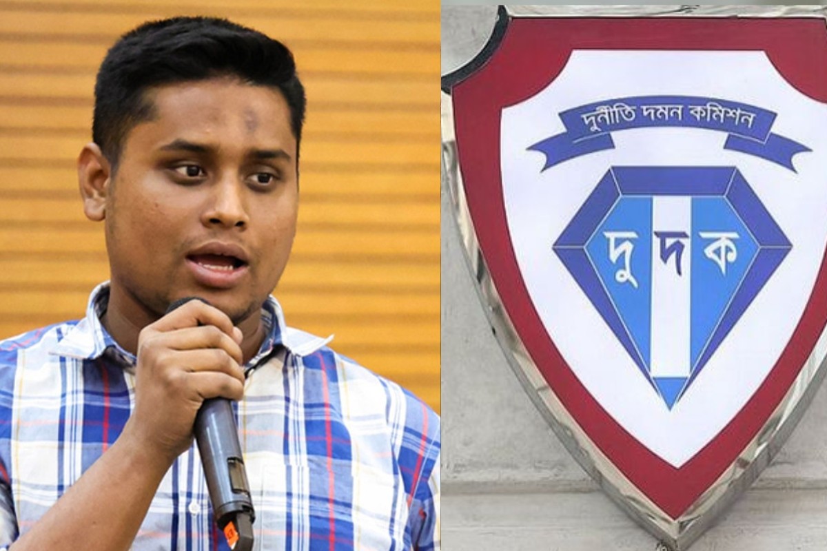 হাসনাত দুদক মুখোমুখি