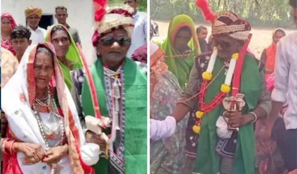 ৭০ বছর লিভ ইন শেষে বিয়ের পিঁড়িতে ৯০ ঊর্ধ্ব বর কনে 1749880448 ৭০ বছর লিভ ইন শেষে বিয়ের পিঁড়িতে ৯০ ঊর্ধ্ব বর কনে