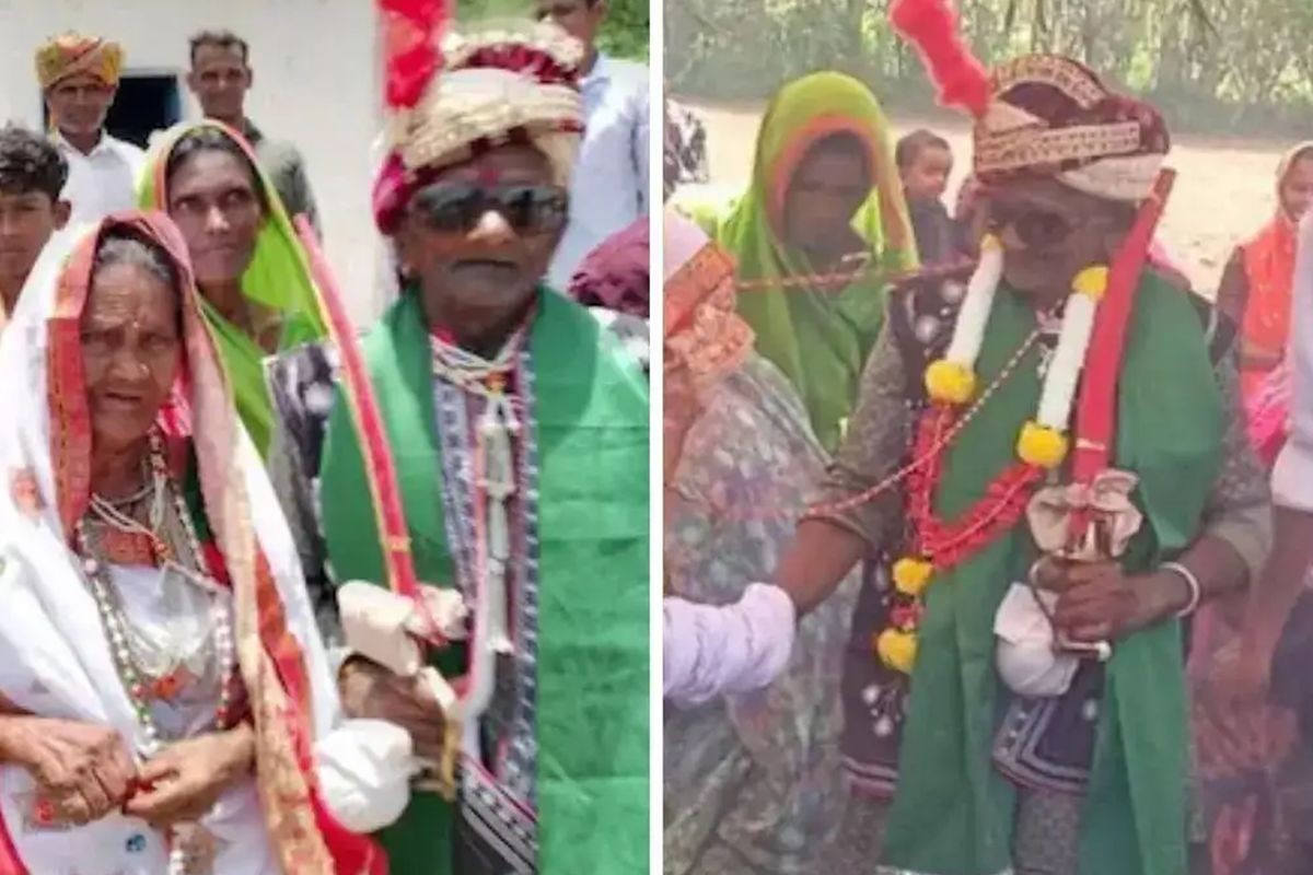 ৭০ বছর লিভ ইন শেষে বিয়ের পিঁড়িতে ৯০ ঊর্ধ্ব বর কনে