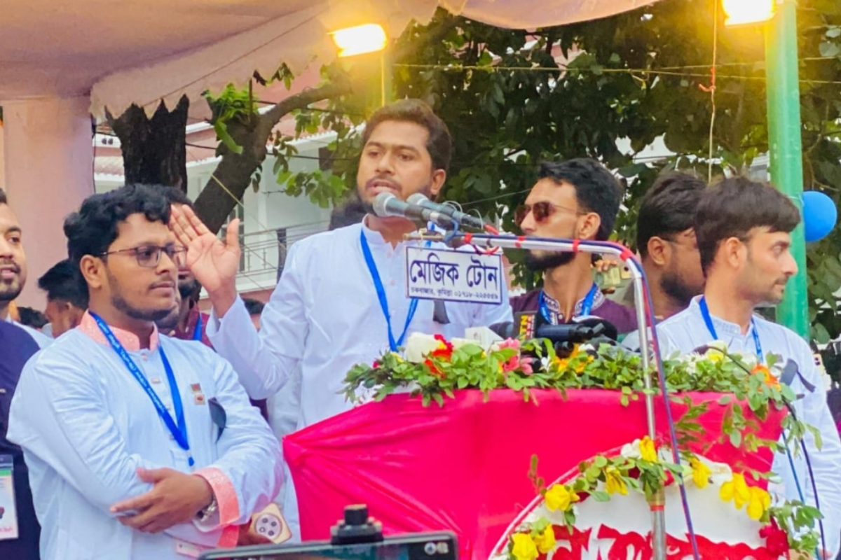 “সরকার এনসিপিকে পৃষ্ঠপোষকতা দিচ্ছে”— কুমিল্লায় নুর