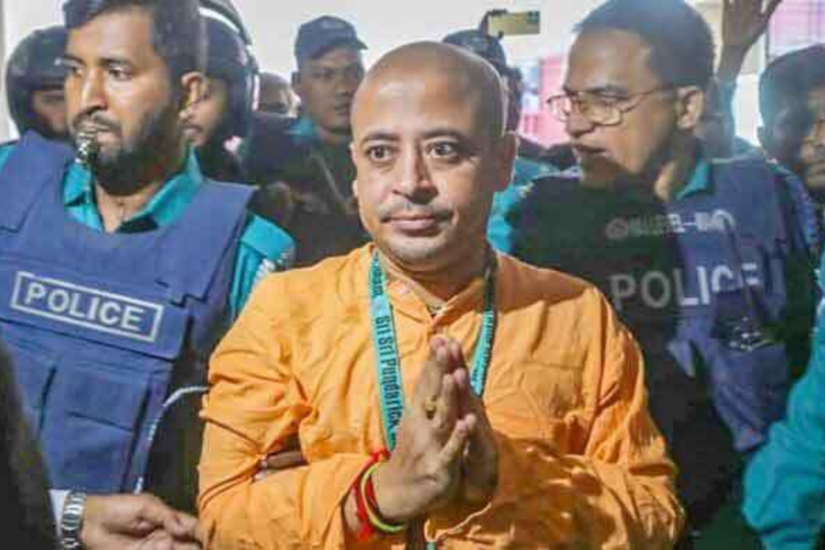 চিন্ময় দাসসহ ৩৮ জনের বিরুদ্ধে অভিযোগপত্র