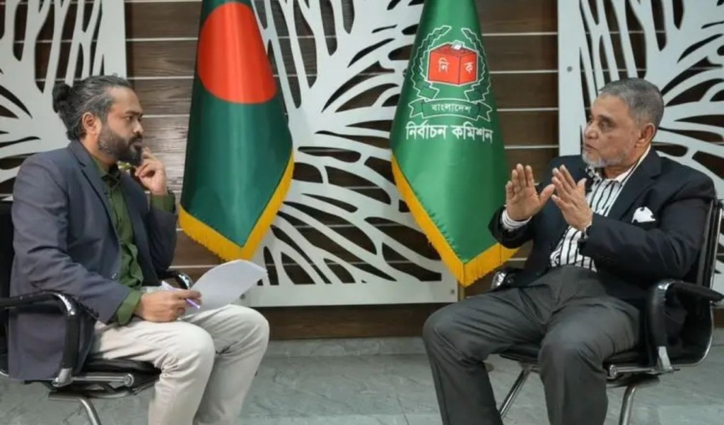 আইনশৃঙ্খলা চ্যালেঞ্জিং হলেও নির্বাচন সম্ভব বিবিসি বাংলাকে সিইসি 1752420107 আইনশৃঙ্খলা চ্যালেঞ্জিং হলেও নির্বাচন সম্ভব, বিবিসি বাংলাকে সিইসি