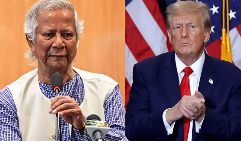 ইউনূস বনাম ট্রাম্প 1751950367 ৩৫% শুল্ক আরোপ করে ড. ইউনূসকে দেওয়া চিঠিতে ট্রাম্প যা বললেন