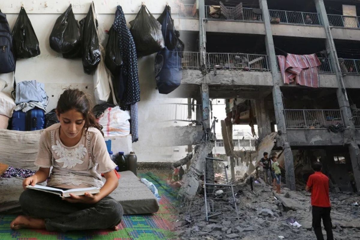 একদিকে যুদ্ধ, অন্যদিকে গাজায় উচ্চ মাধ্যমিক পরীক্ষা দিচ্ছেন শিক্ষার্থীরা
