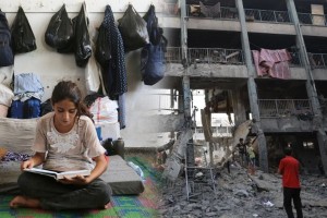 একদিকে যুদ্ধ, অন্যদিকে গাজায় উচ্চ মাধ্যমিক পরীক্ষা দিচ্ছেন শিক্ষার্থীরা