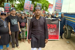 কারবালার স্মরণে মৌন শোক মিছিল