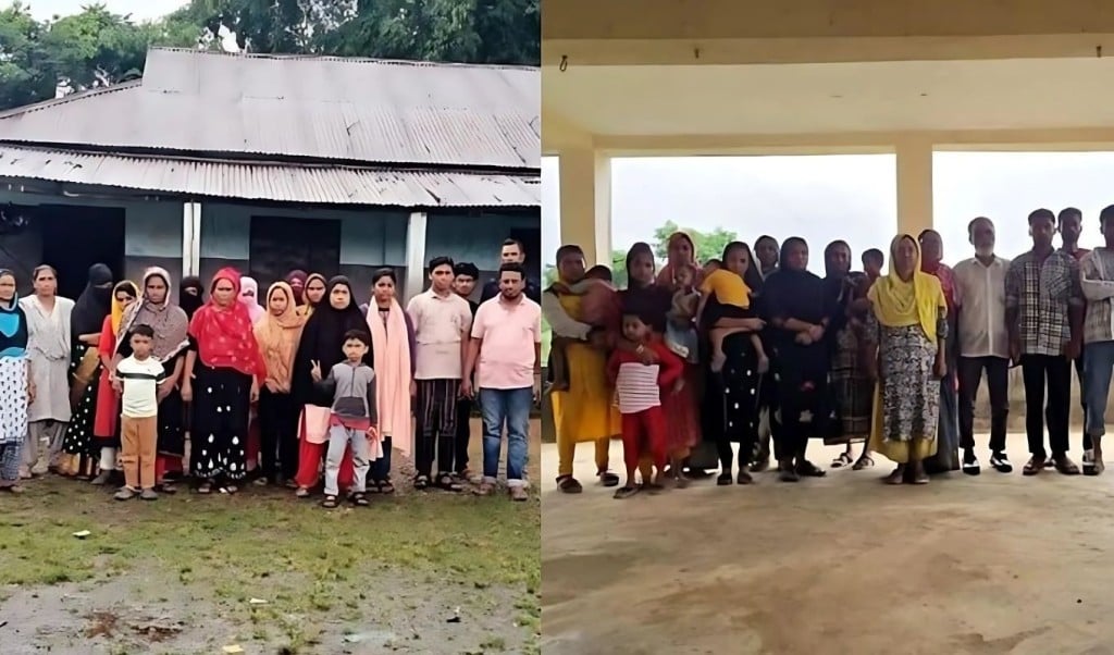 চার সীমান্ত দিয়ে ৫৫ জনকে পুশইন করলো বিএসএফ 1752672788 চার সীমান্ত দিয়ে ৫৫ জনকে পুশইন করলো বিএসএফ