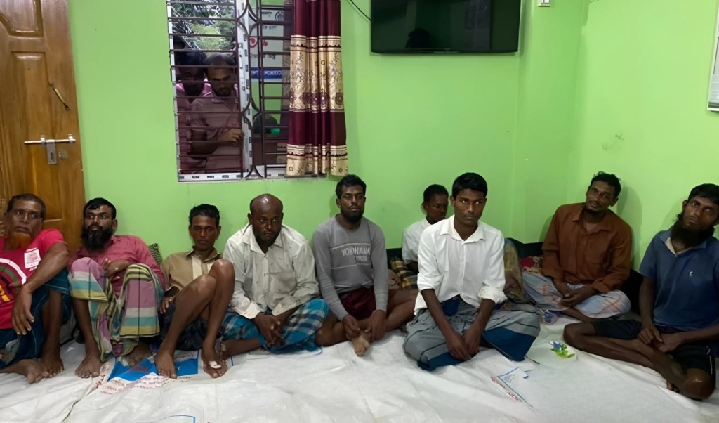 চারদিন পর ৯ জেলে উদ্ধার নিখোঁজ ৩ 1752199876 বঙ্গোপসাগরে চারদিন পর ৯ জেলে উদ্ধার, নিখোঁজ ৩