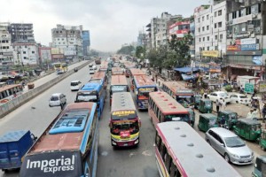 জামায়াতের সমাবেশ, যানজটে নাকাল রাজধানীবাসী