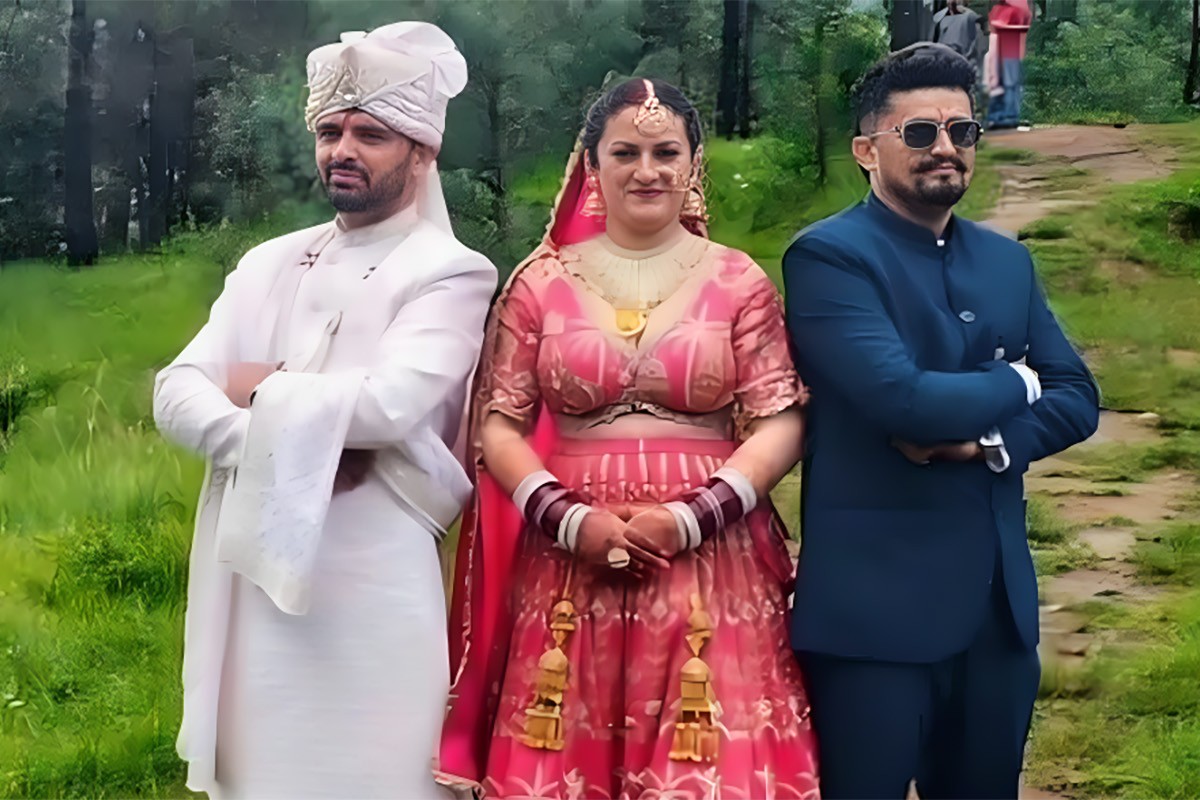 এক নারীকে বিয়ে করলেন আপন দুই ভাই