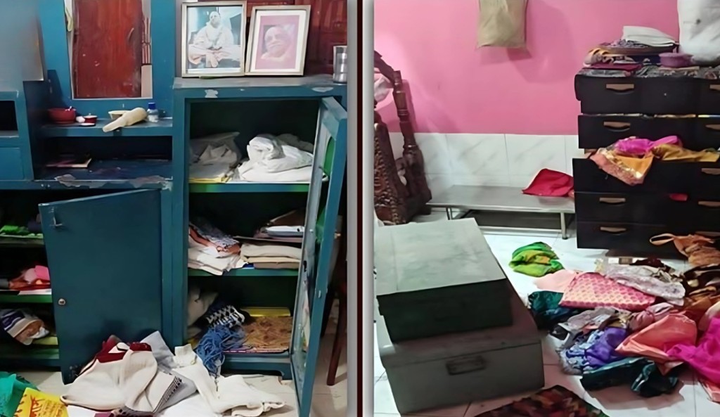 পুলিশ পরিচয়ে ডাকাতি, স্বর্ণালঙ্কারসহ অর্ধ কোটি টাকার মালামাল লুট 2 পুলিশ পরিচয়ে ডাকাতি স্বর্ণালঙ্কারসহ অর্ধ কোটি টাকার মালামাল লুট 1752050299 পুলিশ পরিচয়ে ডাকাতি, স্বর্ণালঙ্কারসহ অর্ধ কোটি টাকার মালামাল লুট