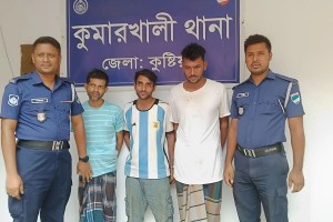 মাদকবিরোধী অভিযানে নারীসহ আটক ৩ জন কারাগারে