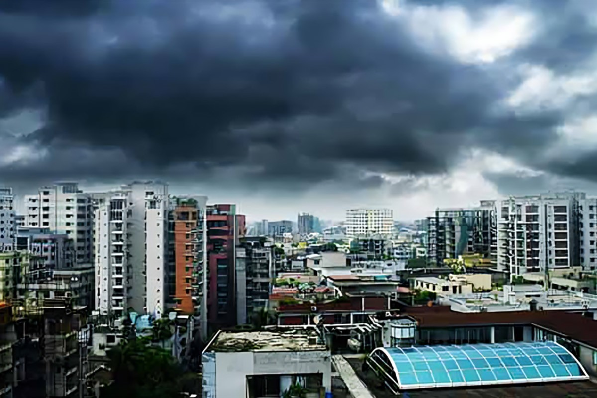 আজ ঢাকার আবহাওয়া: মেঘলা আকাশ ও বজ্রবৃষ্টির সম্ভাবনা