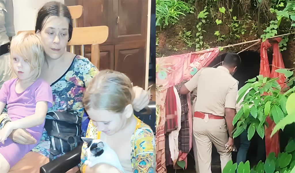 রাশিয়ান নারী 1752392953 ধ্যানচর্চার উদ্দেশ্যে দুই শিশুকে নিয়ে রাশিয়ান নারীর গুহায় বসবাস