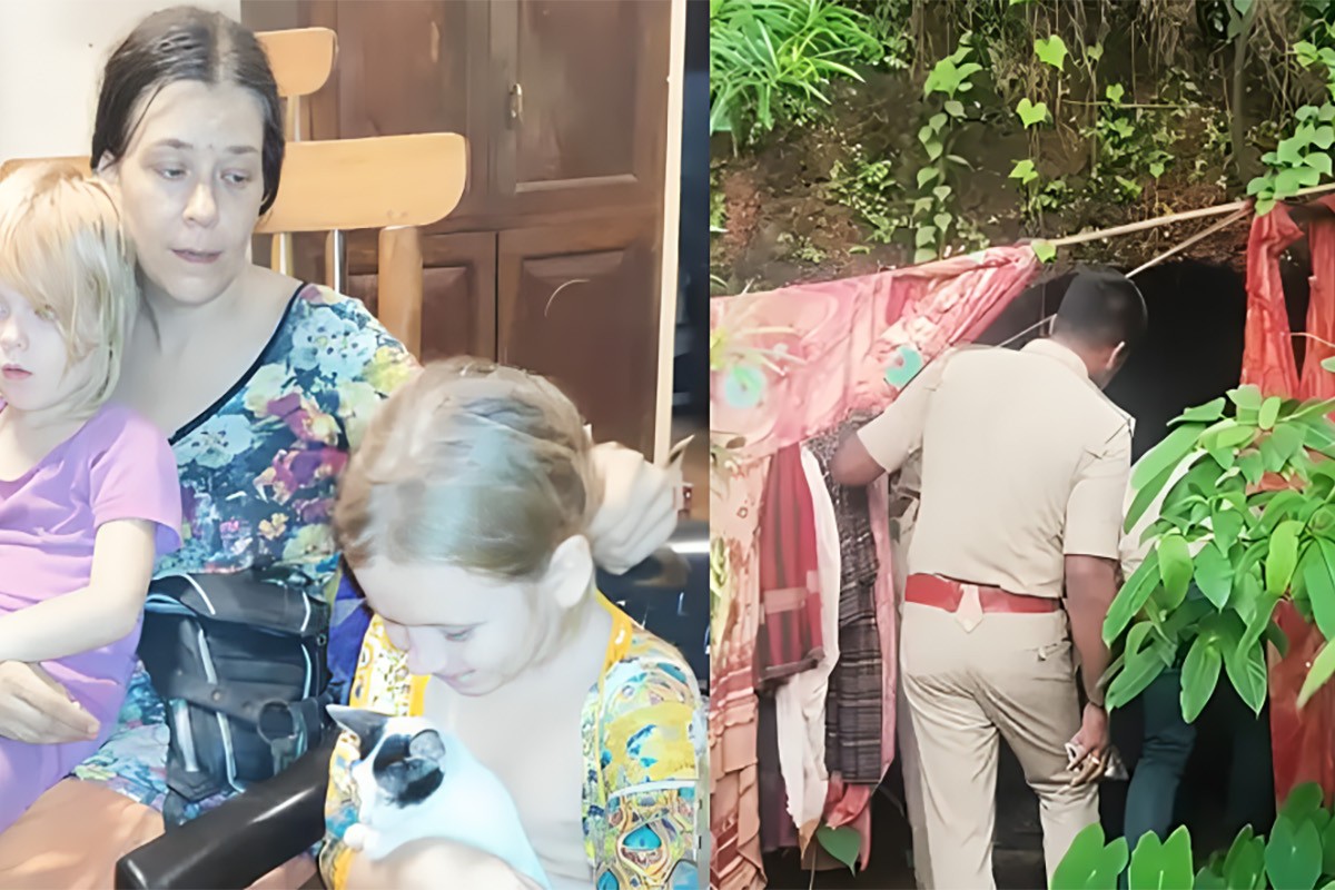 ধ্যানচর্চার উদ্দেশ্যে দুই শিশুকে নিয়ে রাশিয়ান নারীর গুহায় বসবাস