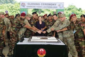 শেষ হলো সপ্তাহব্যাপী বাংলাদেশ ও যুক্তরাষ্ট্র সেনাবাহিনীর ‘টাইগার লাইটনিং’ মহড়া