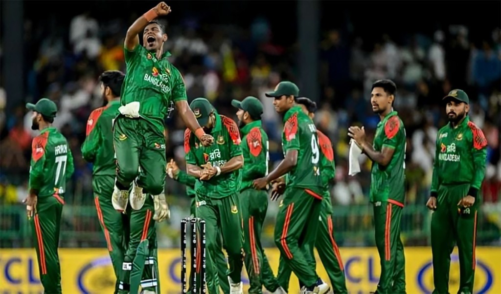 শ্বাসরুদ্ধকর জয়ে সিরিজে সমতা ফেরালো বাংলাদে 1751771745 রুদ্ধশ্বাস জয়ে সিরিজে সমতা আনলো বাংলাদেশ