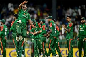 রুদ্ধশ্বাস জয়ে সিরিজে সমতা আনলো বাংলাদেশ