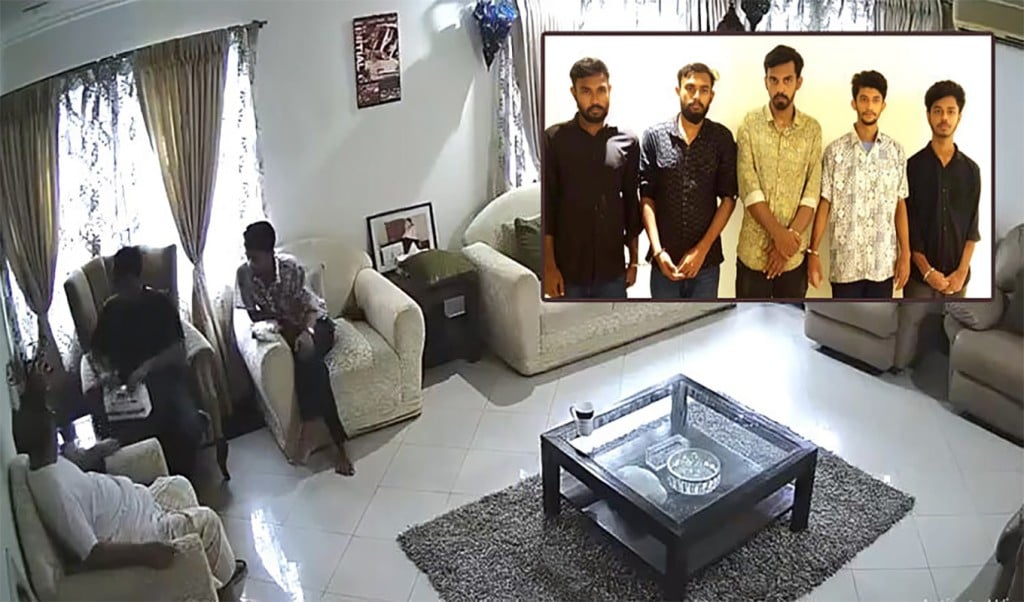 সাবেক সংসদ সদস্যের বাসায় চাদাবাজি 1753597704 বাসায় গিয়ে চাঁদা দাবি করা বৈষম্যবিরোধী ৫ নেতাকর্মী গ্রেপ্তার