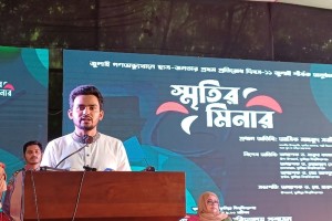 ১১ জুলাইকে ‘প্রথম প্রতিরোধ দিবস’ ঘোষণা উপদেষ্টা আসিফের