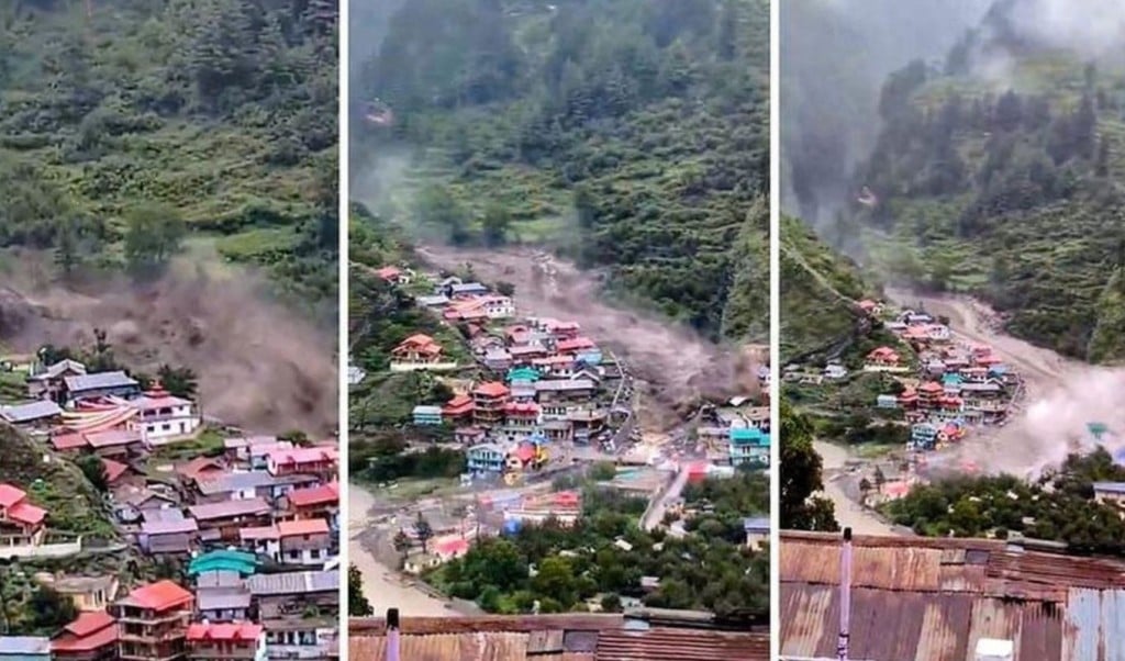 উত্তরাখণ্ডে বন্যা 1754460769 বন্যার পানিতে ভেসে গেলেন ভারতের ১১ জন সেনা সদস্য