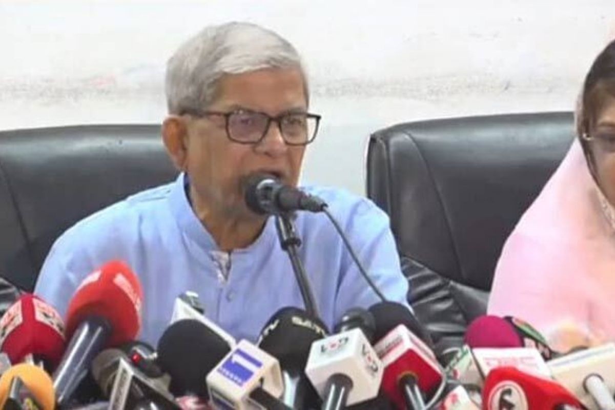উদারপন্থী রাজনীতি সরিয়ে দেশে উগ্রবাদ আনার ষড়যন্ত্র চলছে: ফখরুল