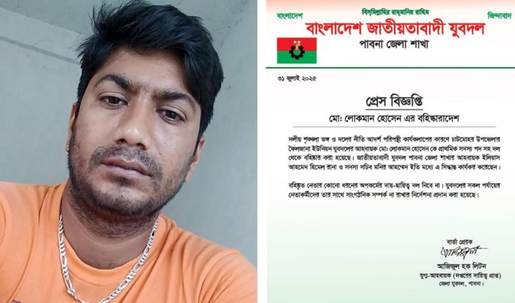 ঋণখেলাপির মামলা করায় ব্যাংকে হামলা, সেই যুবদল নেতা বহিষ্কার 4 ঋণখেলাপির মামলা করায় ব্যাংকে হামলা সেই যুবদল নেতা বহিষ্কার 1754133916 ঋণখেলাপির মামলা করায় ব্যাংকে হামলা, সেই যুবদল নেতা বহিষ্কার