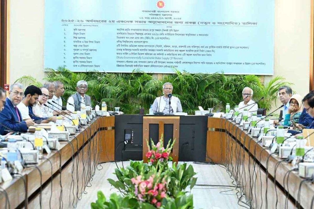 একনেকে ৬ হাজার ৫০৬ কোটি টাকার ১০ প্রকল্প অনুমোদন