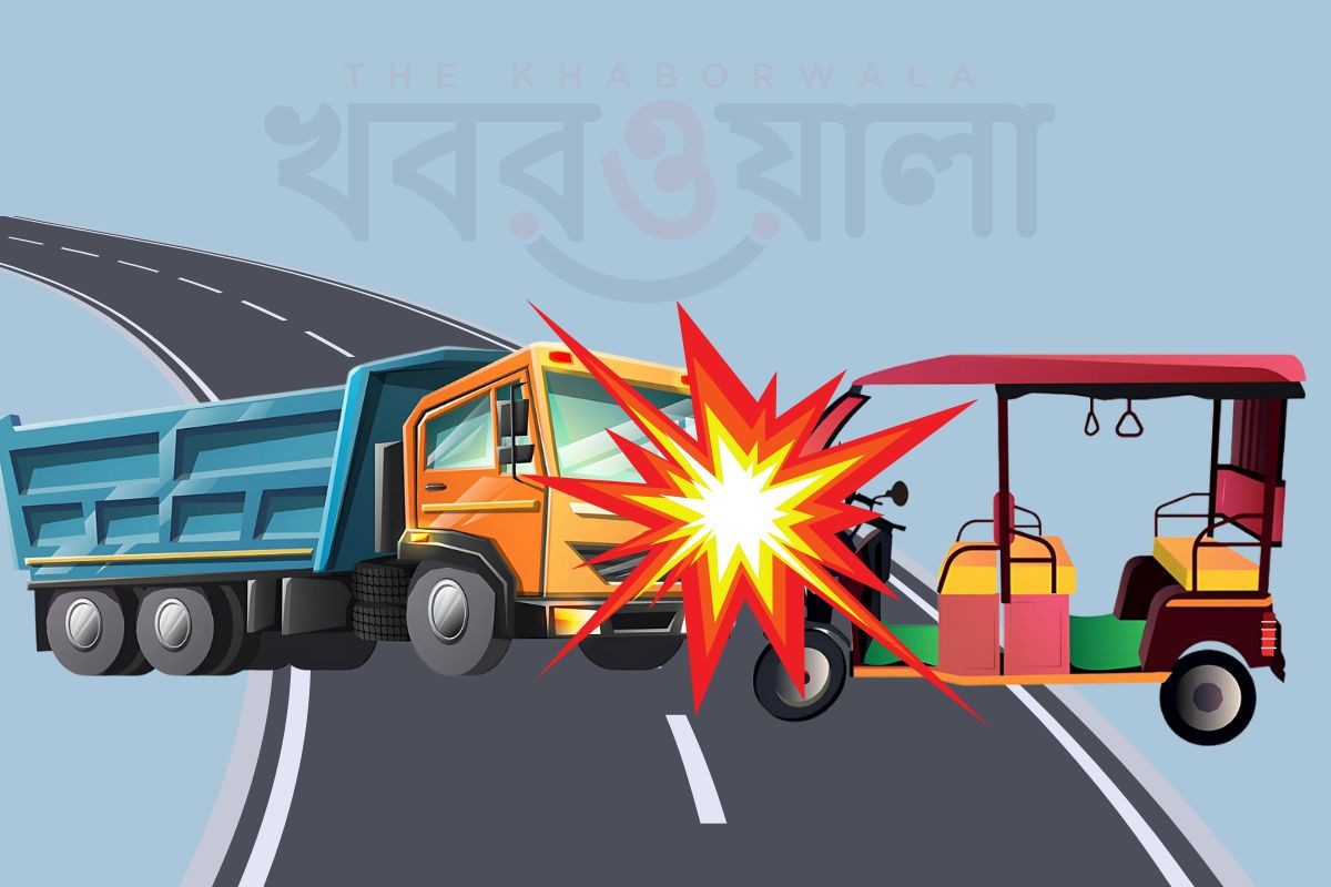 খুলনায় পিকআপ-ইজিবাইক সংঘর্ষে নিহত ৩, আহত ৪