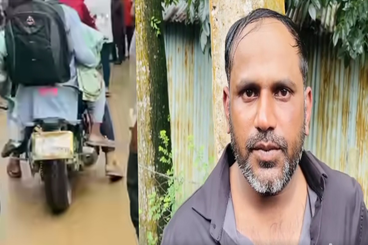 মোটরসাইকেল চুরি করে যাওয়ার পথে যানজটে আটকা, ধাওয়া দিয়ে ধরলেন মালিক